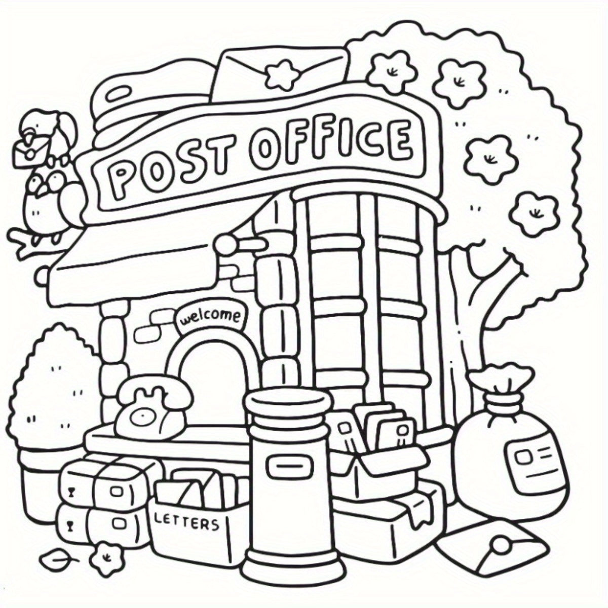 Cozy Corner New Coloring Book