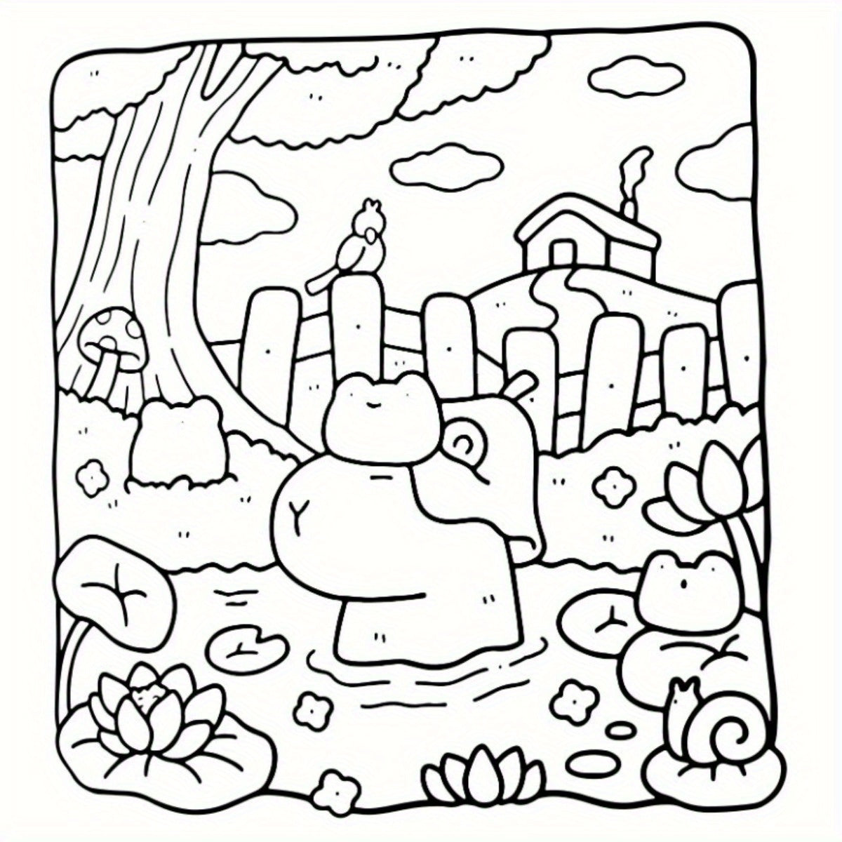 Cozy Corner New Coloring Book
