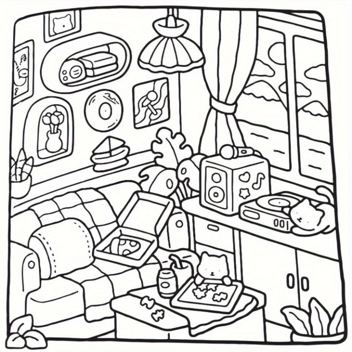 Cozy Corner New Coloring Book
