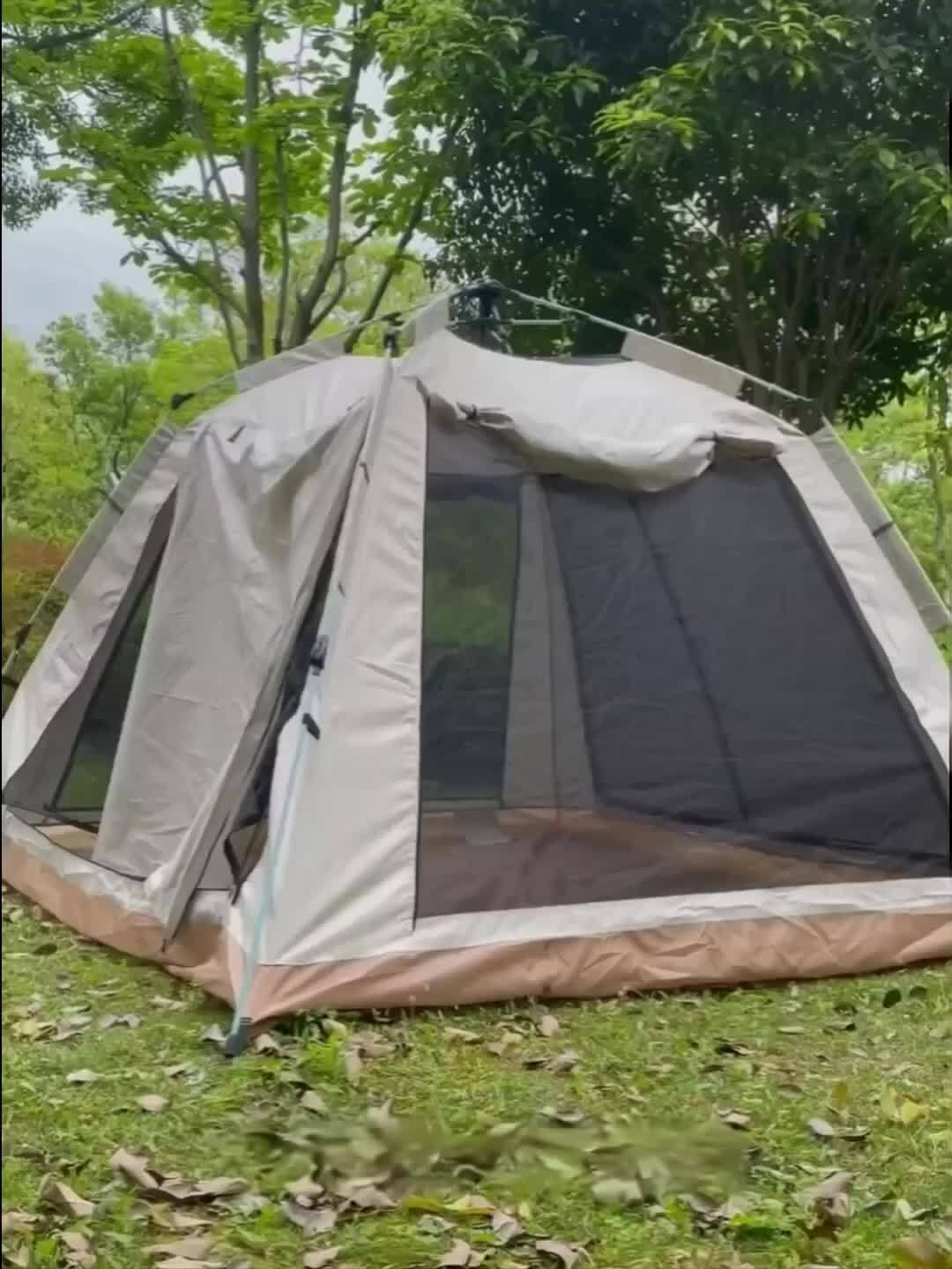 4-8 Personer Campingtält. Snabb uppsatt