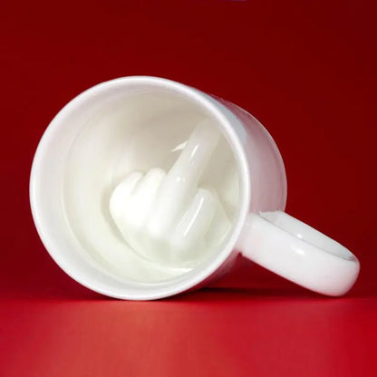 Ceramic Middle Finger Mug