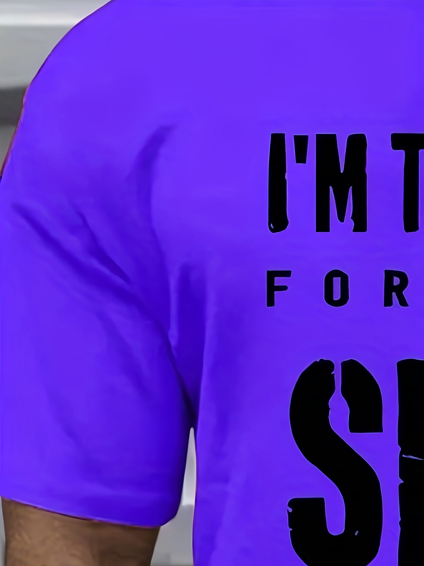 I´m too old for this shit tröja i häftiga färger