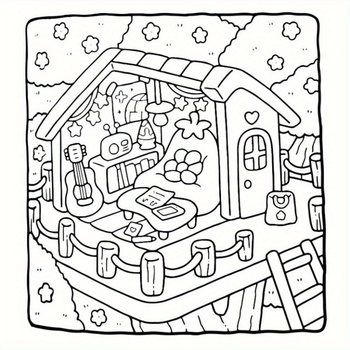 Cozy Corner New Coloring Book