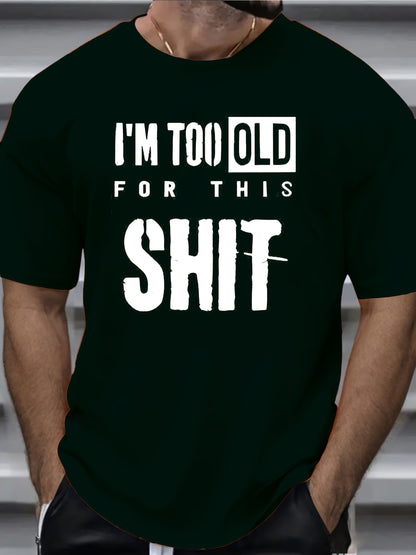 I´m too old for this shit tröja i häftiga färger