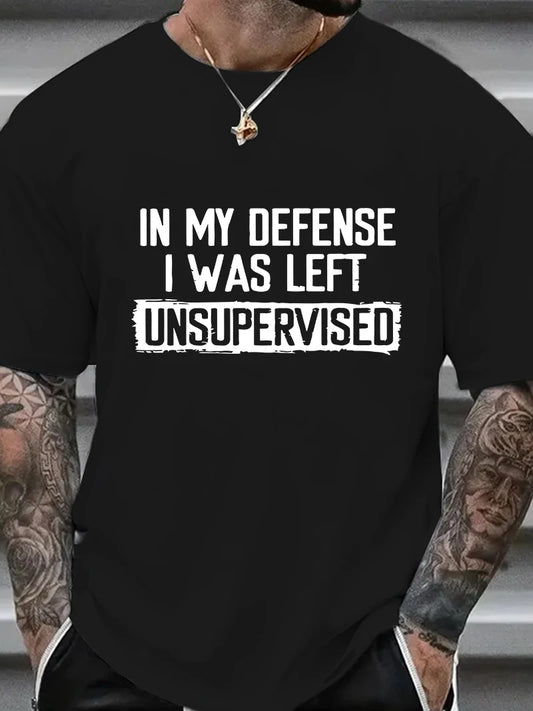 Lämnad utan tillsyn. Rolig tröja