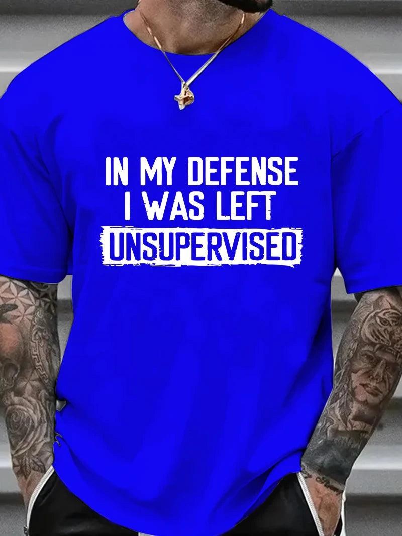 Lämnad utan tillsyn. Rolig tröja