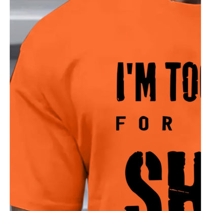 I´m too old for this shit tröja i häftiga färger