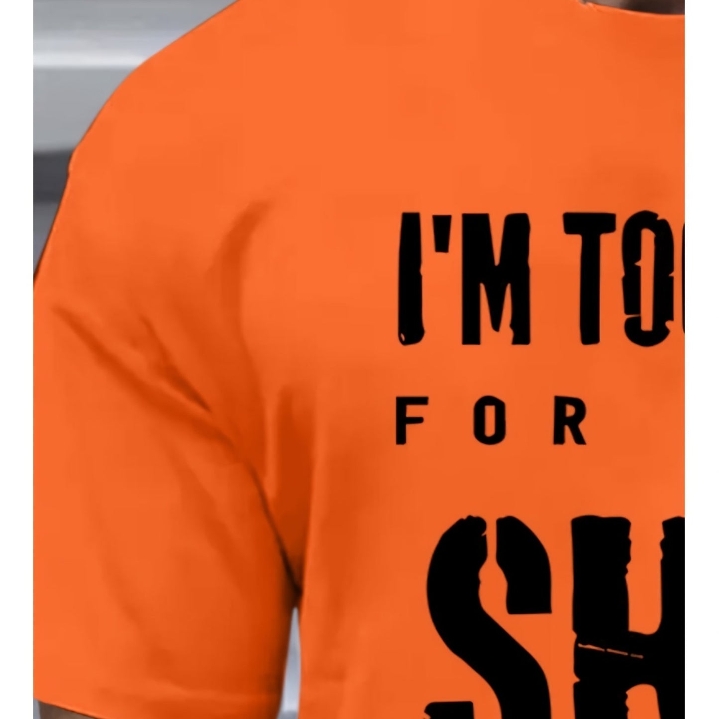 I´m too old for this shit tröja i häftiga färger